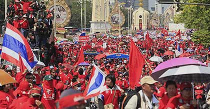 Người biểu tình đòi giải tán Quốc hội Thái Lan 